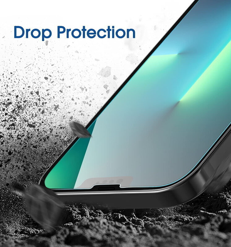 Blun Extreeme Shock Screen Protector 0.33mm / 2.5D kaitseklaas Apple iPhone 13 / 13 Pro цена и информация | Ekraani kaitseklaasid ja kaitsekiled | hansapost.ee