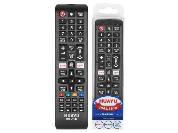 HQ LXH1618 TV remote control SAMSUNG / LCD / RM-L1618 Black цена и информация | Nutitelerite lisatarvikud | hansapost.ee