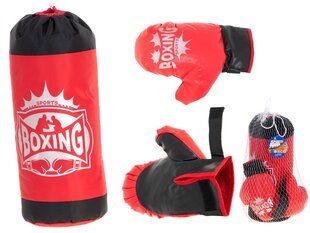 RoGer Комплект детской боксерской сумки Красный цена и информация | Бокс | hansapost.ee