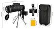 RoGer Tripod Stand / Lens Telescope / Black цена и информация | Selfie pulgad | hansapost.ee