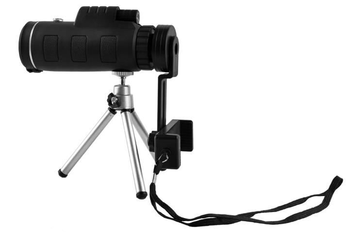 RoGer Tripod Stand / Lens Telescope / Black цена и информация | Selfie pulgad | hansapost.ee