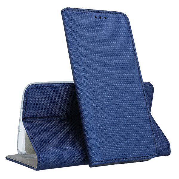 Mocco Smart Magnet Book Case For Samsung Galaxy S21 FE Blue hind ja info | Telefonide kaitsekaaned ja -ümbrised | hansapost.ee