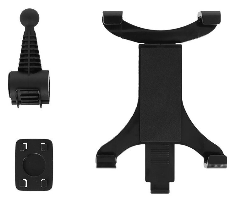 RoGer TYP-2 Universal Car Seat Holder With Magnet For Tablets / Phones / GPS Black цена и информация | Telefonihoidjad | hansapost.ee