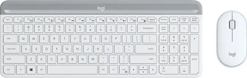 Logitech MK470 Slim Wireless Combo hind ja info | Klaviatuurid | hansapost.ee