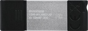 Kingston DT80, 128GB, USB-C hind ja info | Mälupulgad | hansapost.ee