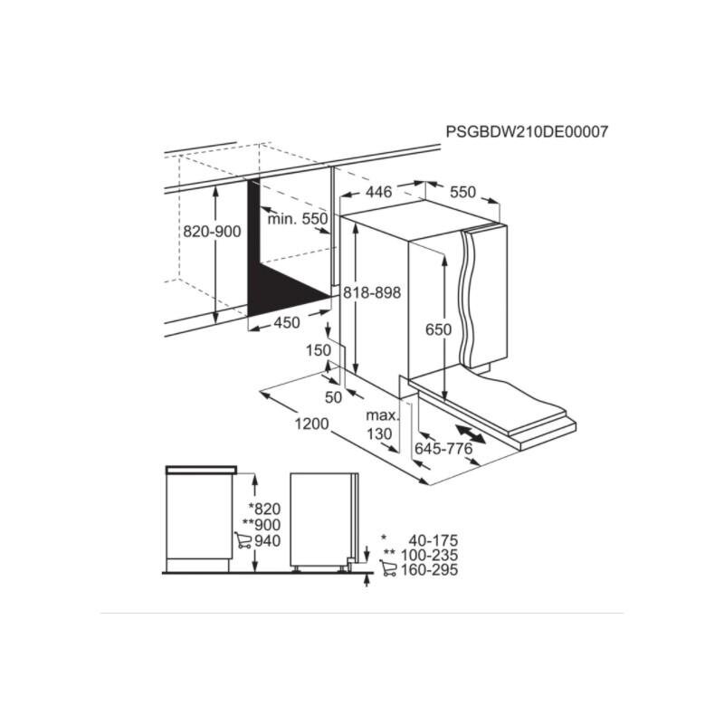 AEG FSE72537P цена и информация | Nõudepesumasinad | hansapost.ee