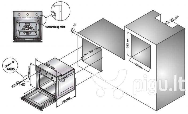 Schlosser OE459DTBTL цена и информация | Ahjud | hansapost.ee