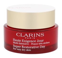 Päevane näokreem kuivale nahale Clarins Super Restorative 50 ml цена и информация | Кремы для лица | hansapost.ee