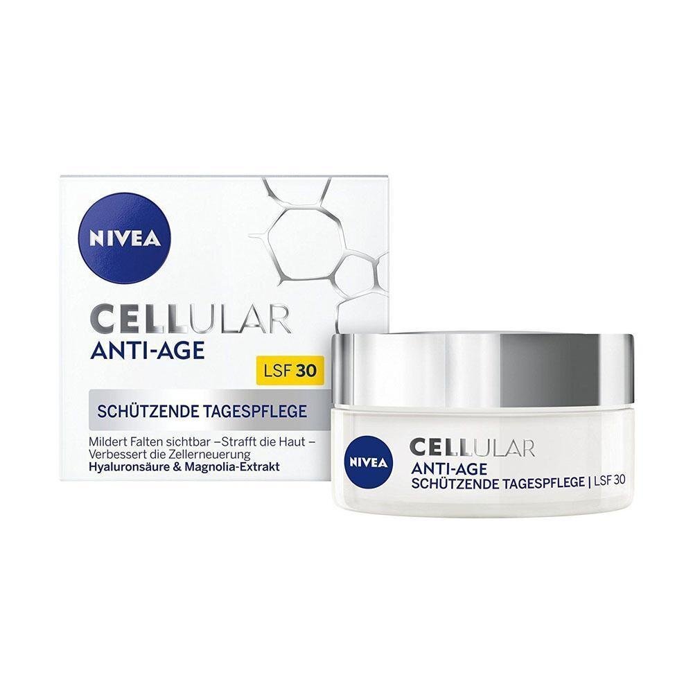 Noorendav päevane näokreem Nivea CELLular Anti-Age Day Cream SPF30 50 ml цена и информация | Näokreemid | hansapost.ee