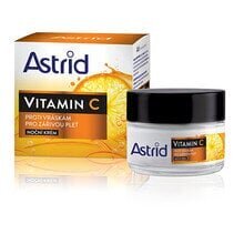 Öökreem Astrid Vitamin C 50 ml hind ja info | Astrid Parfüümid, lõhnad ja kosmeetika | hansapost.ee