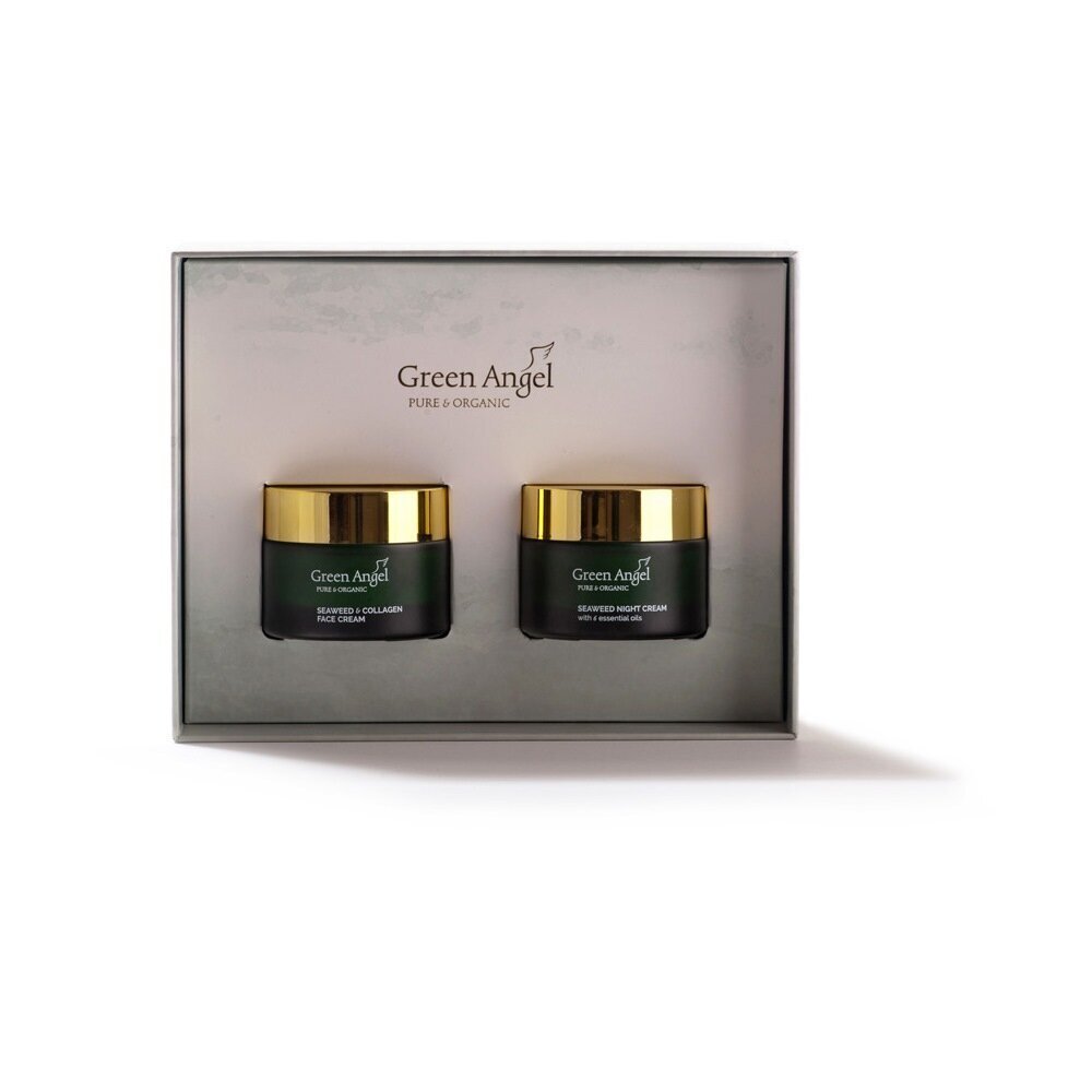 Näohoolduskomplekt GREEN ANGEL DAY & NIGHT: päevakreem, 50 ml + öökreem, 50 ml цена и информация | Näokreemid | hansapost.ee