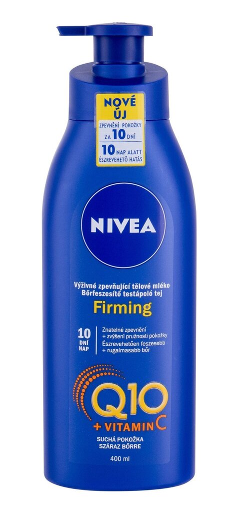 Pinguldav kehakreem Nivea Q10 400 ml hind ja info | Kehakreemid, kehaõlid ja losjoonid | hansapost.ee