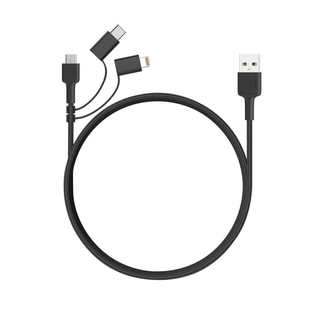 USB-kaabel Aukey CB-BAL5 цена и информация | Mobiiltelefonide kaablid | hansapost.ee