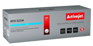 Toneris ActiveJet ATH-321N | Cyan | 1300 str. | HP HP CE321A (128A) hind ja info | Laserprinteri toonerid | hansapost.ee