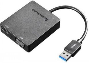 Lenovo Universal USB 3.0 to VGA цена и информация | Внутренние жёсткие диски (HDD, SSD, Hybrid) | hansapost.ee