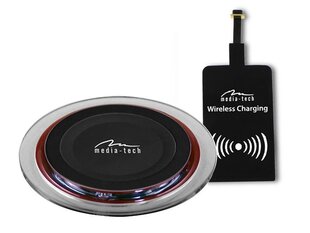 Беспроводная зарядка Media-Tech MT6271, Micro USB цена и информация | Зарядные устройства для телефонов | hansapost.ee