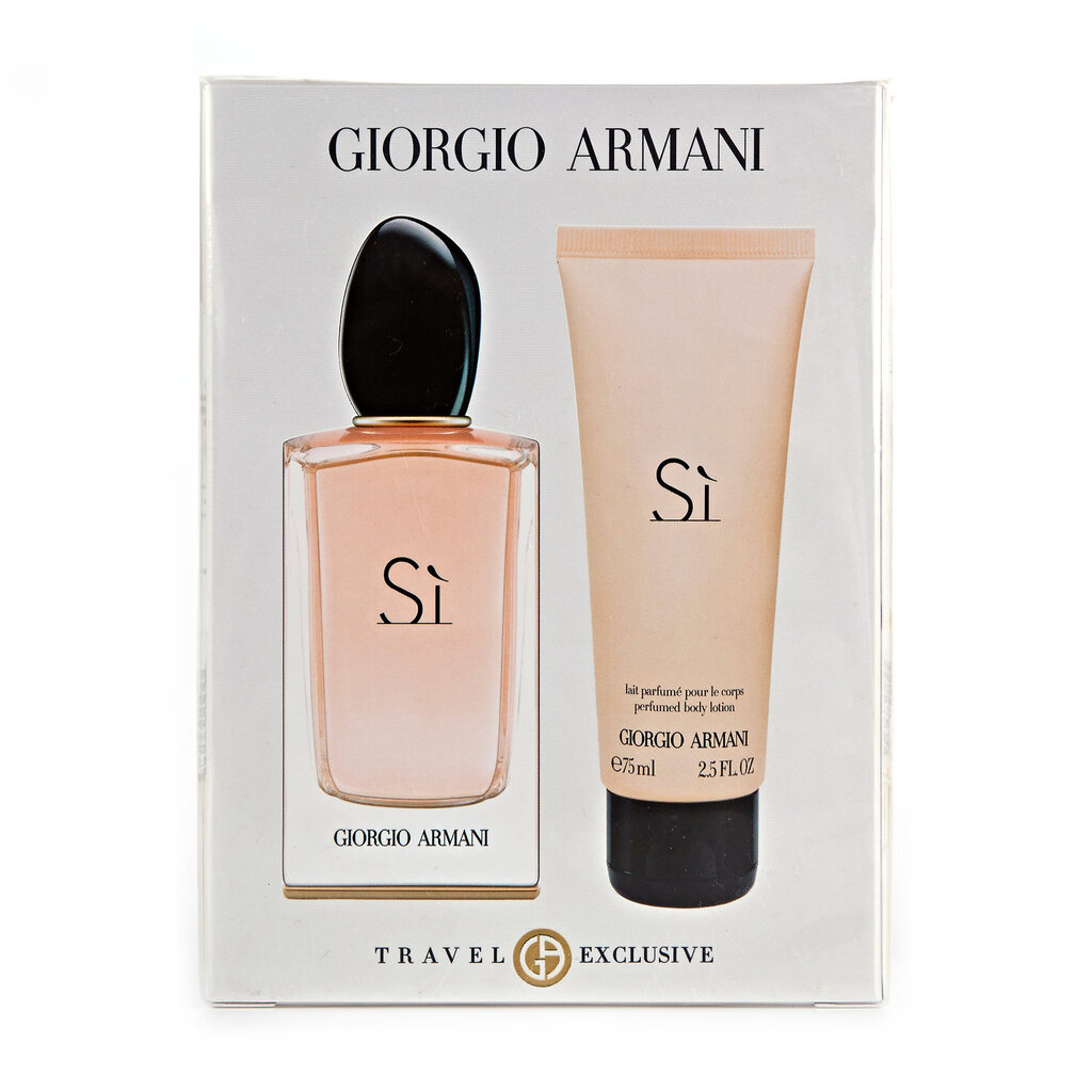 Komplekt Giorgio Armani Si: EDP naistele 100 ml + ihupiim 75 ml hind ja info | Parfüümid naistele | hansapost.ee