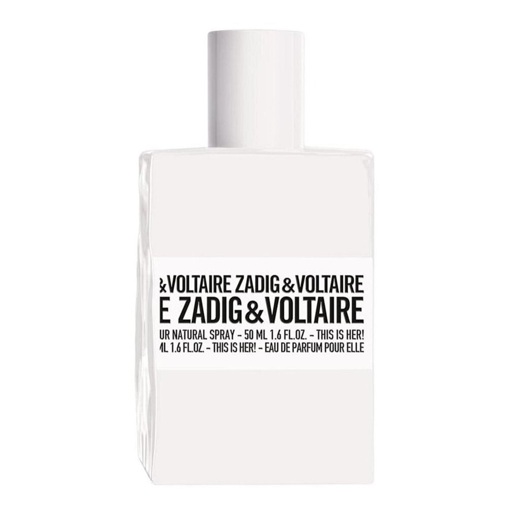 Naiste parfüüm This Is Her! Zadig & Voltaire EDP: Maht - 30 ml цена и информация | Parfüümid naistele | hansapost.ee