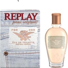 <p>Replay Jeans Original! for Her EDT для женщин, 60 мл</p>
 цена и информация | Женские духи | hansapost.ee