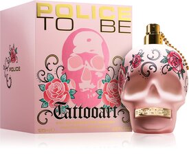 Police To Be Tattooart For Woman EDP naistele 125 ml hind ja info | Parfüümid naistele | hansapost.ee