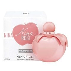 Naiste tualettvesi Nina Ricci Nina Rose EDT, 50 ml hind ja info | Nina Ricci Parfüümid, lõhnad ja kosmeetika | hansapost.ee