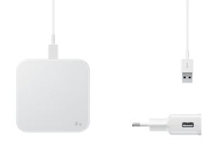Беспроводное зарядное устройство Samsung Wireless Charger Pad, White цена и информация | Зарядные устройства для телефонов | hansapost.ee