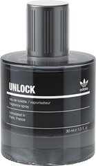 Tualettvesi Adidas Unlock for Him EDT meestele 30 ml hind ja info | Parfüümid meestele | hansapost.ee
