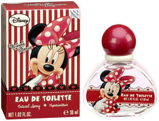 Tualettvesi Disney Minnie Mouse (Minni Hiir) EDT tüdrukutele 30 ml hind ja info | Laste lõhnaõlid | hansapost.ee