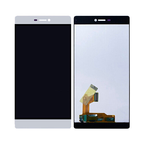 Ekraan LCD Huawei P8 (valge) hind ja info | Telefoniosad ja parandamise tööriistad | hansapost.ee