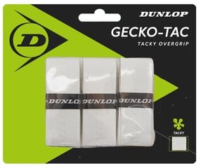 Намотка верхняя Dunlop GECKO-TAC, чёрная, 3 шт. цена и информация | Товары для большого тенниса | hansapost.ee