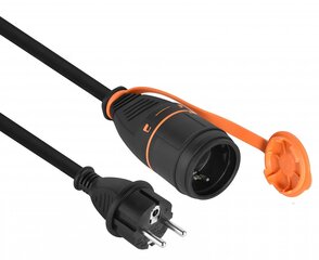 Pikendusjuhe Electraline 01743, 1 pistikupesa, 10 m price and information | Extension cords | hansapost.ee