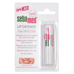 Бальзам для губ SebaMed Sensitive Skin Lip Defense, 4,8 г цена и информация | Помады, бальзамы, блеск для губ | hansapost.ee