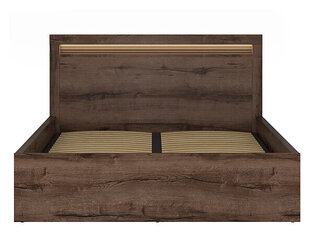 Кровать BRW Baylar, 160x200см, коричневая цена и информация | Кровати | hansapost.ee