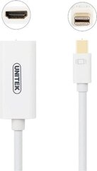 Unitek Mini DisplayPort Male, HDMI Type A Female цена и информация | Кабели и провода | hansapost.ee