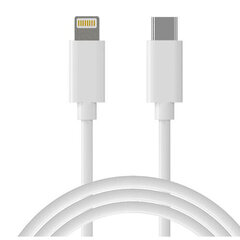 Кабель USB Type C - Lightning, PD, 18Вт, 1 м цена и информация | Кабели и провода | hansapost.ee