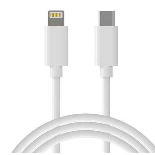 USB Type C kaabel - Lightning, 1m цена и информация | Juhtmed ja kaablid | hansapost.ee