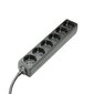 Pikendusjuhe Adamhall 8747X6 6-Outlet Power Strip 1.5m hind ja info | Pikendusjuhtmed | hansapost.ee