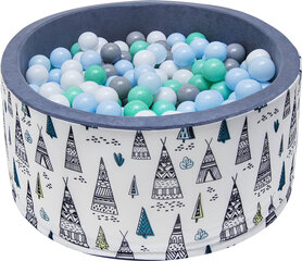 Бассейн с шариками Welox AJ3, серый цена и информация | Игрушки для малышей | hansapost.ee