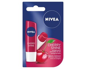 Huulepalsam Nivea Fruity Shine Cherry, 4.8 g цена и информация | Помады, бальзамы, блеск для губ | hansapost.ee