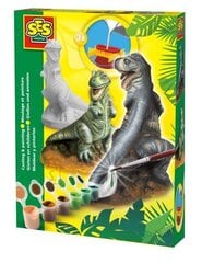 Ses kipsi valamise komplekt T-Rex hind ja info | Arendavad laste mänguasjad | hansapost.ee
