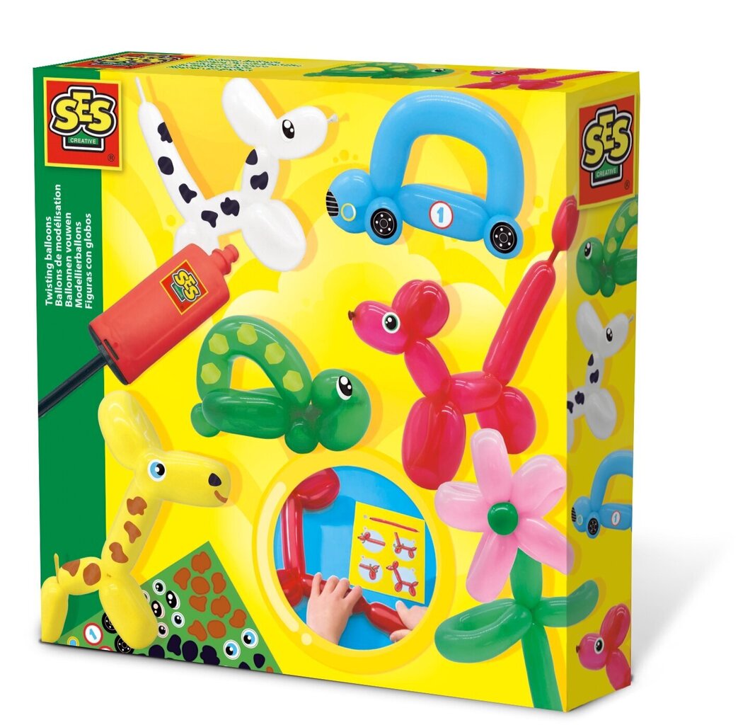 Loominguline komplekt Õhupalli figuurid SES цена и информация | Arendavad laste mänguasjad | hansapost.ee
