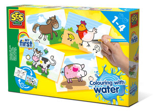 Värvimine veega Põllumajandusloomad Ses hind ja info | Arendavad laste mänguasjad | hansapost.ee