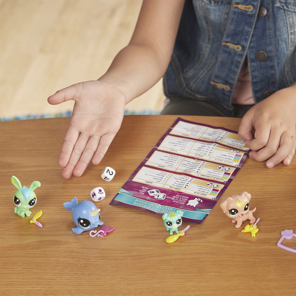 Rõõmus lemmikloomade komplekt Littlest Pet Shop, E7258 цена и информация | Mänguasjad tüdrukutele | hansapost.ee