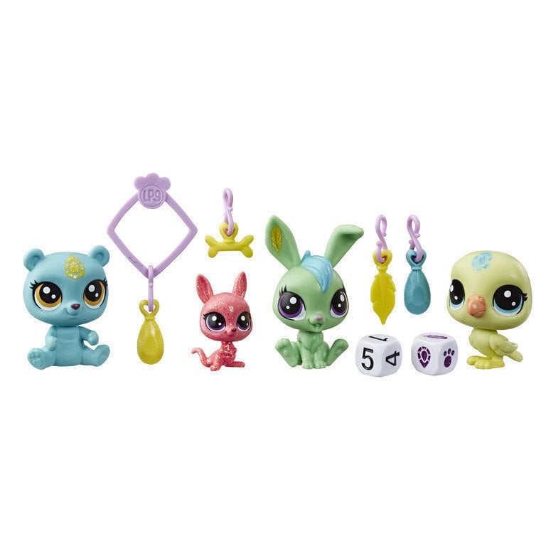 Rõõmus lemmikloomade komplekt Littlest Pet Shop, E7258 цена и информация | Mänguasjad tüdrukutele | hansapost.ee