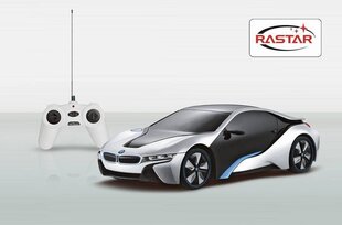 Радиоуправляемый авто Rastar BMW I8 1:24 (48400) цена и информация | Игрушки для мальчиков | hansapost.ee