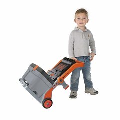 Тележка + ящик с инструментами Simba Smoby Black & Decker, 19 частей цена и информация | Игрушки для мальчиков | hansapost.ee