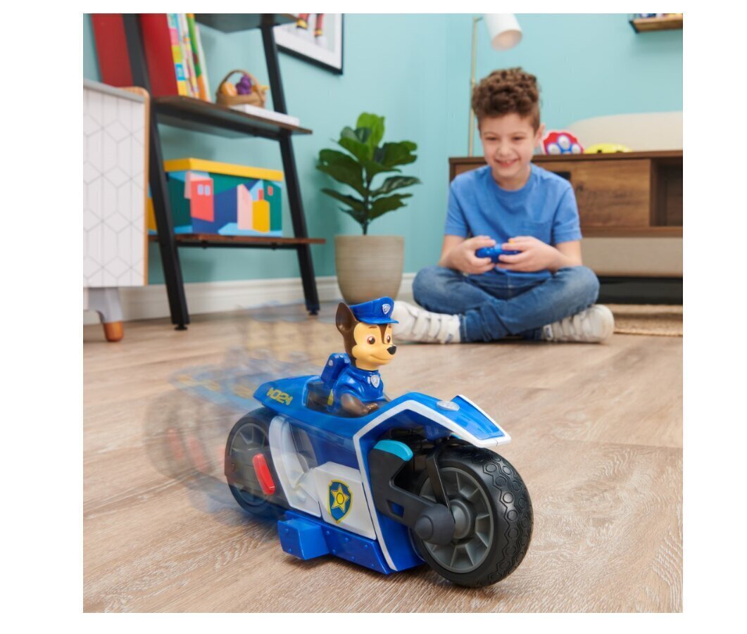 Raadio teel juhitav mootorratas Käpapatrull (Paw Patrol) Chase, 6061806 цена и информация | Mänguasjad poistele | hansapost.ee