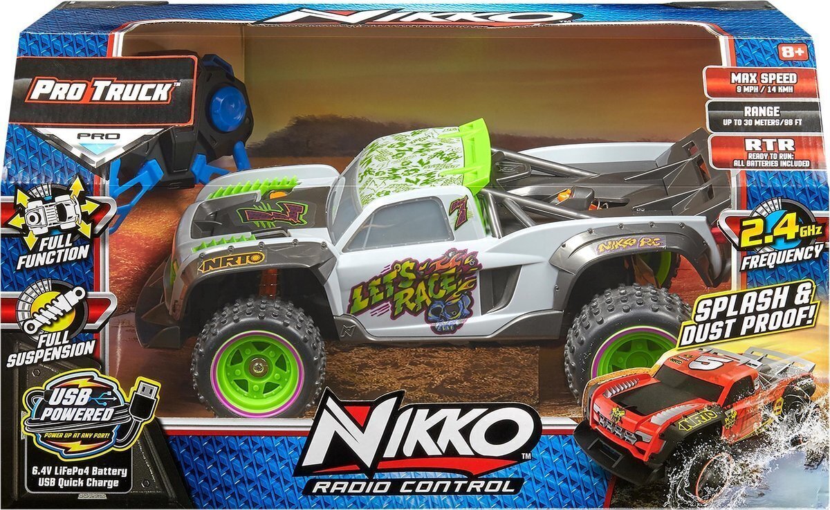 Nikko Pro Truck Nikko Racing #7 raadioteel juhitav auto цена и информация | Mänguasjad poistele | hansapost.ee