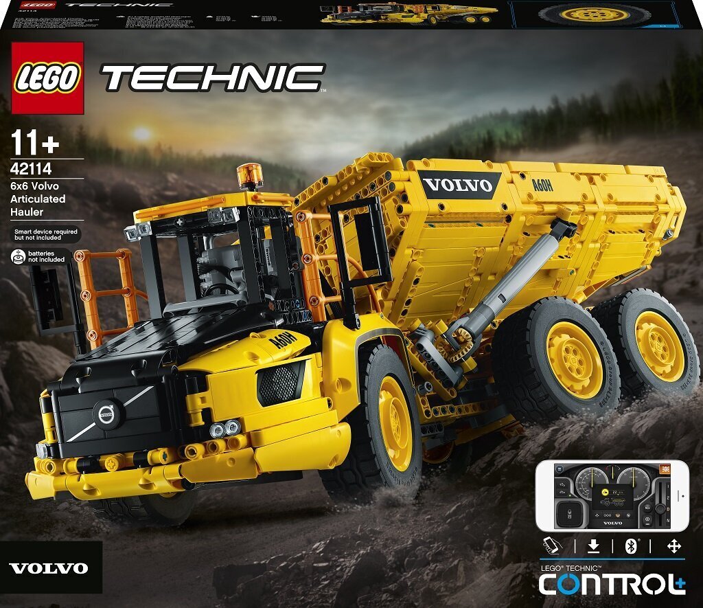 42114 LEGO® Technic 6x6 hingega Volvo kallur цена и информация | Klotsid ja konstruktorid | hansapost.ee