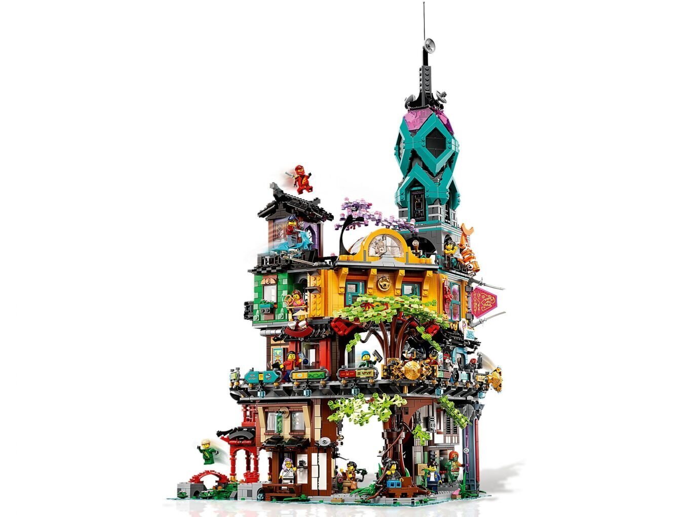 71741 LEGO® NINJAGO Linnaaed hind ja info | Klotsid ja konstruktorid | hansapost.ee